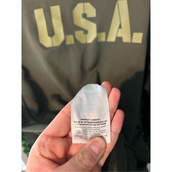 Nike X Raiders NFL Salute To Service Green Hoodie Sz Medium - Picture 5 of 5